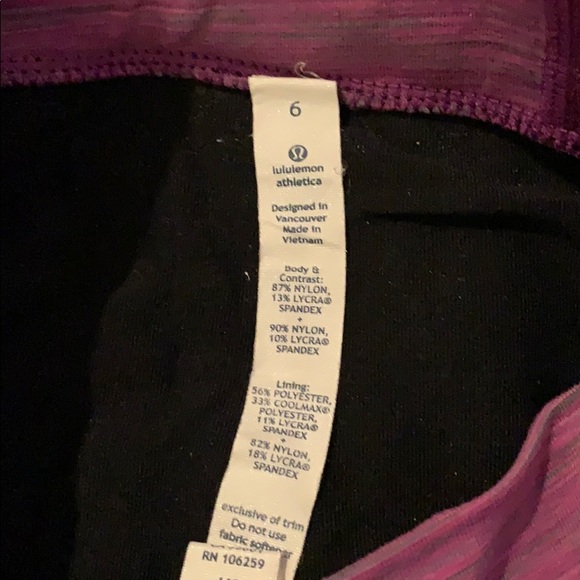 Lululemon Capri - Picture 3 of 3